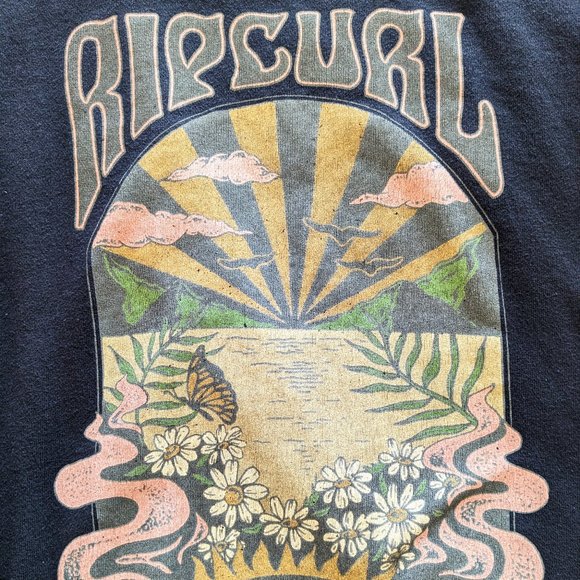 RIP CURL Cosmic Wanderer Crew Sz SM - Picture 8 of 12